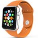 Curea iUni compatibila cu Apple Watch 1/2/3/4/5/6/7, 40mm, Silicon, Orange